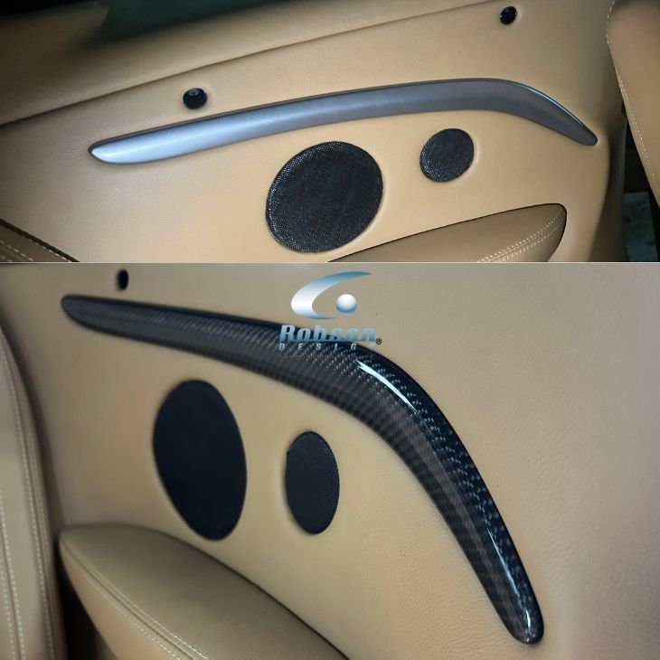 Maserati GranTurismo MC Stradale 2013-2019 carbon Fiber Interior panels *6pcs*core exchange required) - Image 6