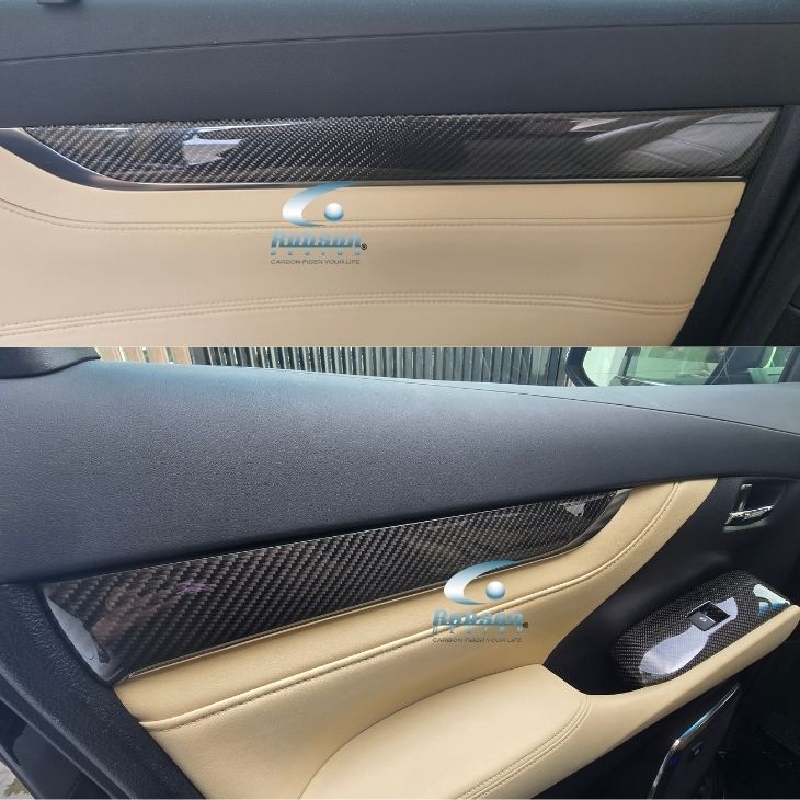 Toyota Alphard/Vellfire 2013-2023 AH30 carbon Fiber Full Interior Panels (core exchange required) - Image 6