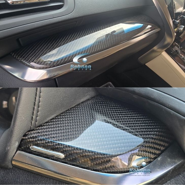 Toyota Alphard/Vellfire 2013-2023 AH30 carbon Fiber Full Interior Panels (core exchange required) - Image 7