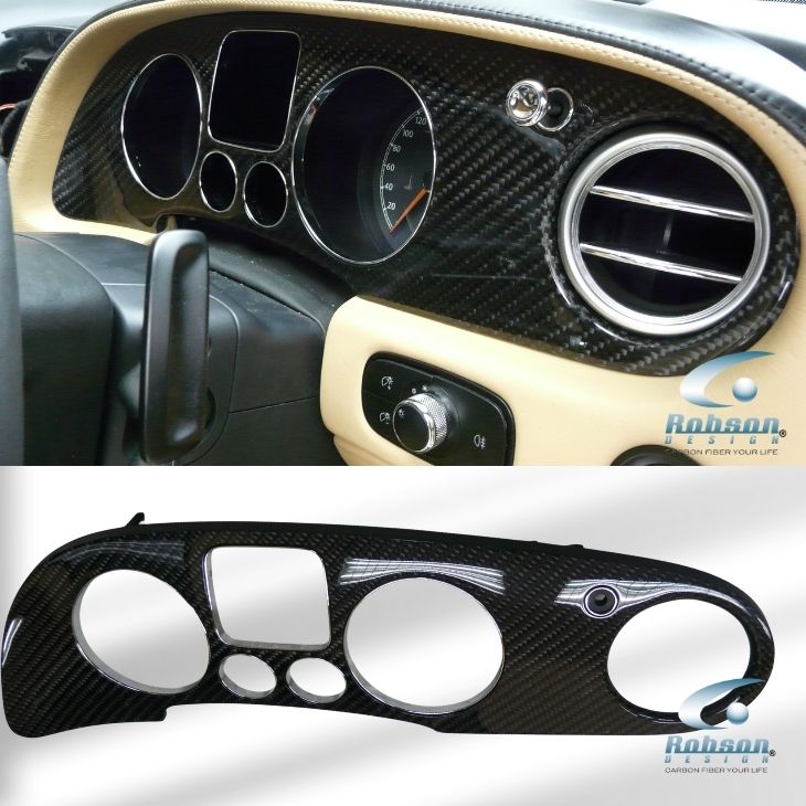 Bentley Continental GT Premium Carbon Fiber Interior Panels (8pcs) - Image 4