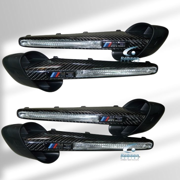 BMW E93 M3 Premium Carbon Fiber Signal Light Cover *2pcs*(core exchange required)
