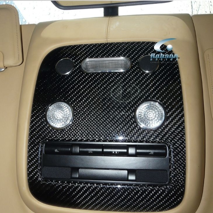 Bentley Continental GT Premium Carbon Fiber Front Cabin Light Panel