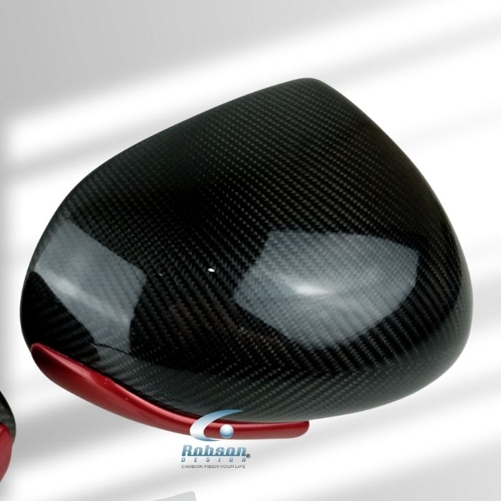 McLaren 720s 2017-2023 Premium Carbon Fiber Side Mirror Cover (2pcs) - Image 3