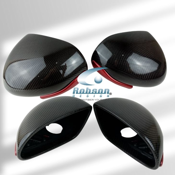 McLaren 720s 2017-2023 Premium Carbon Fiber Side Mirror Cover (2pcs)