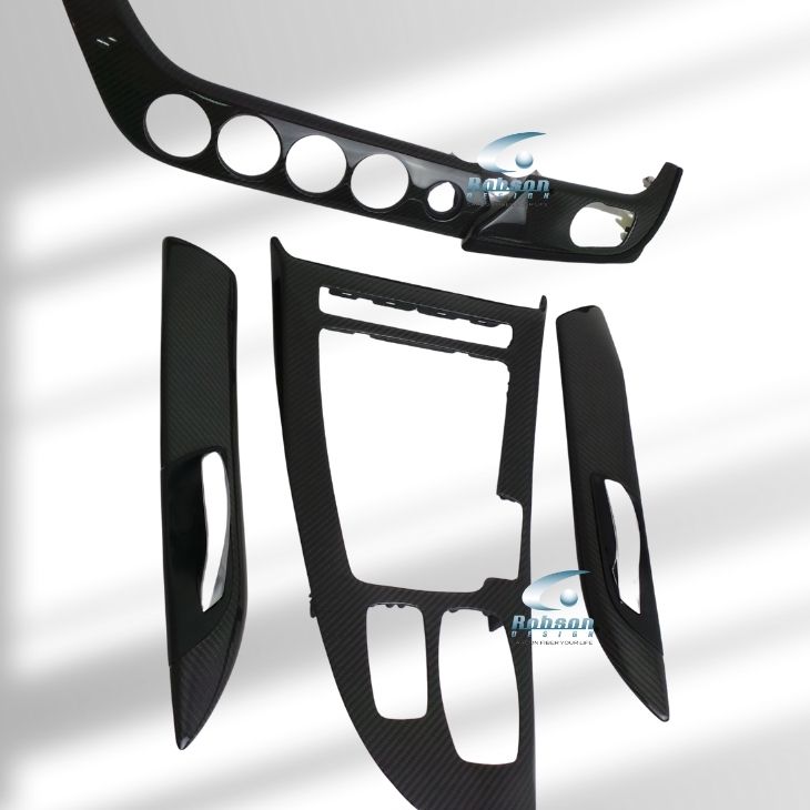 BMW Z4 E85 2003-2008 Premium Carbon Fiber Interior panels(5pcs) (core exchange required) - Image 5