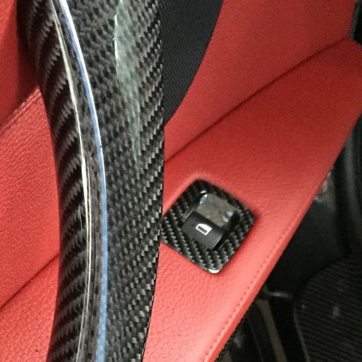 BMW E92 E93 Premium Carbon Fiber Power Window Panel *2pcs*(core exchange required) - Image 3