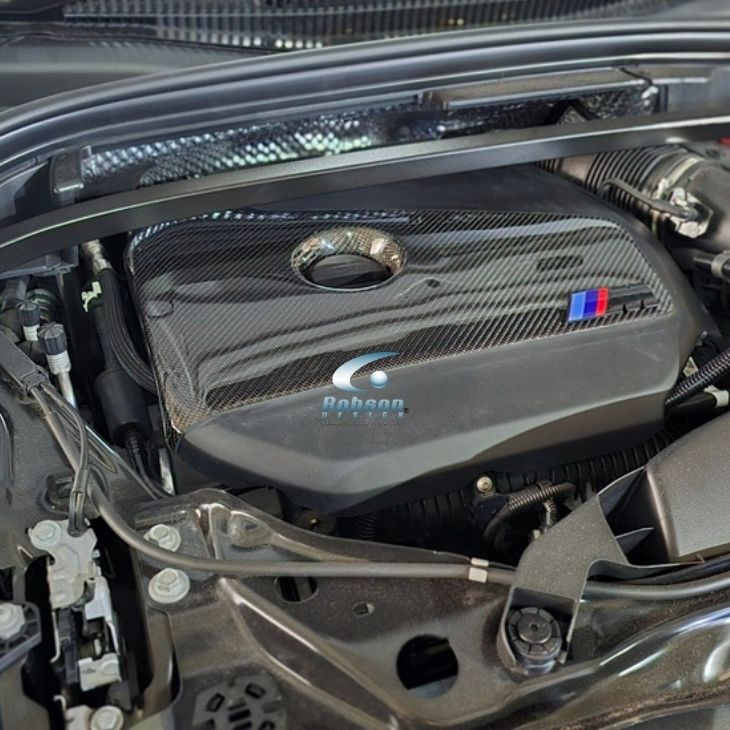 BMW X1 U11 2024 Genuine Carbon Fiber Engine Cover (core exchange required) - Image 2