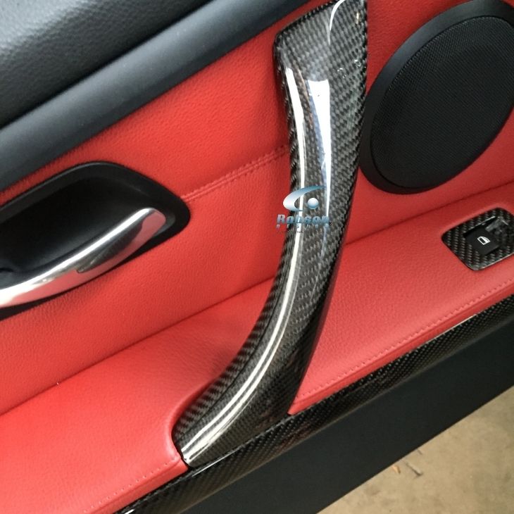 BMW E92 E93 Premium Carbon Fiber Door Puller Cover *2pcs*(core exchange required) - Image 3