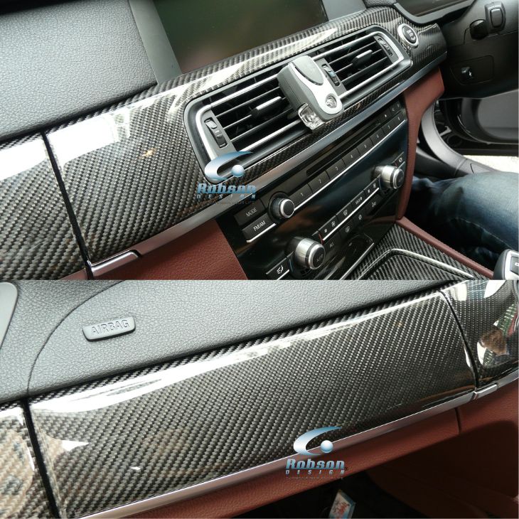 BMW 7 Series F01/ F02 2009-2015 Premium Carbon Fiber Interior Panels(13pcs)(core exchange required) - Image 3