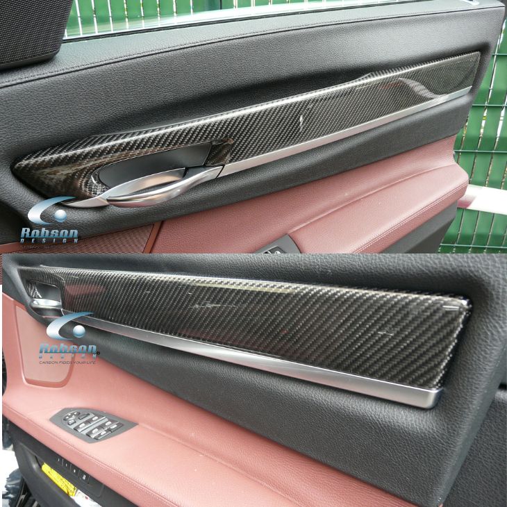 BMW 7 Series F01/ F02 2009-2015 Premium Carbon Fiber Interior Panels(13pcs)(core exchange required) - Image 6