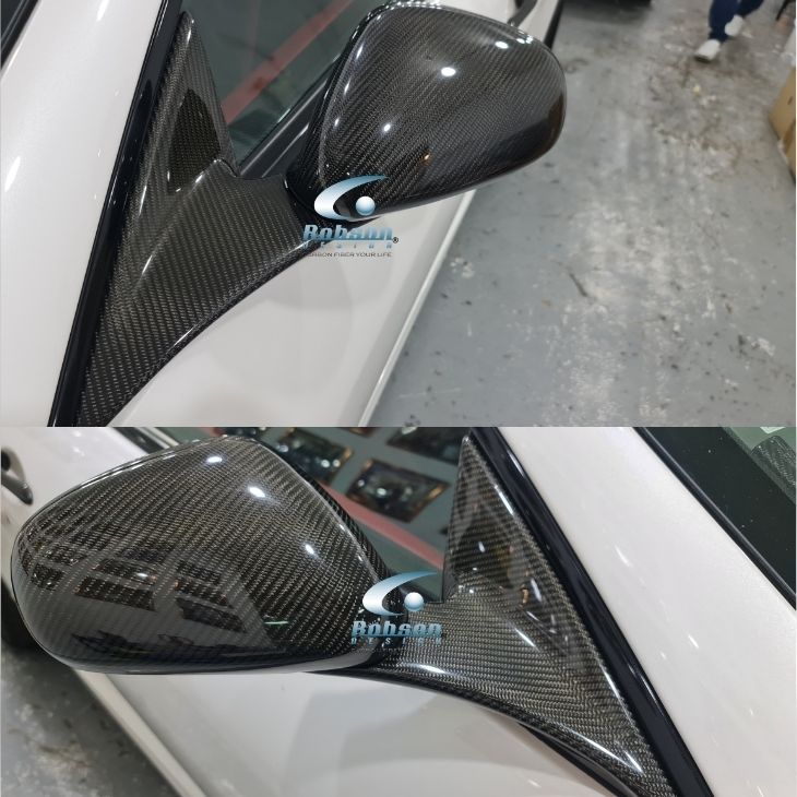 Maserati Gran Turismo MC Stradale Gran Cabrio Premium Carbon Fiber Side Mirror Cover *2 pcs* (core exchange required) - Image 3
