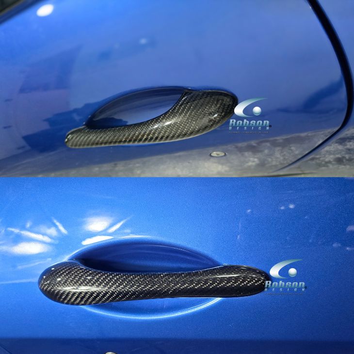Maserati Gran Turismo MC Stradale Gran Cabrio Premium Carbon Fiber External Door Puller (2 pcs) (core exchange required)