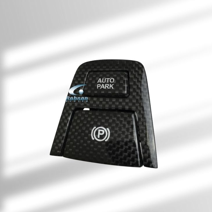 Ferrari 458 Italia Premium Plain Carbon Fiber Parking Button 2009-2015(core exchange required)