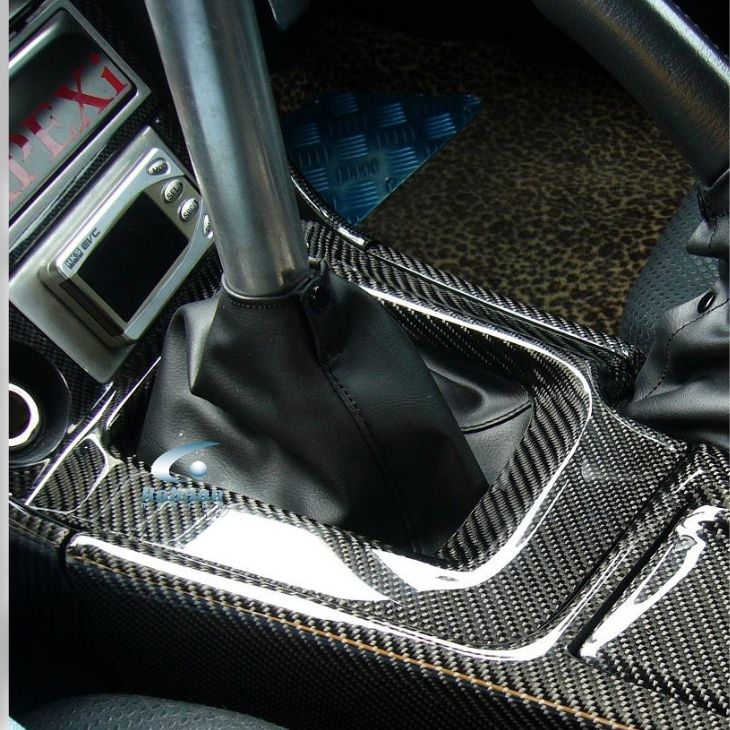 Nissan R34 Skyline GTR Premium Carbon Fiber Gear Shift Panel 2000-2008 (core exchange required)