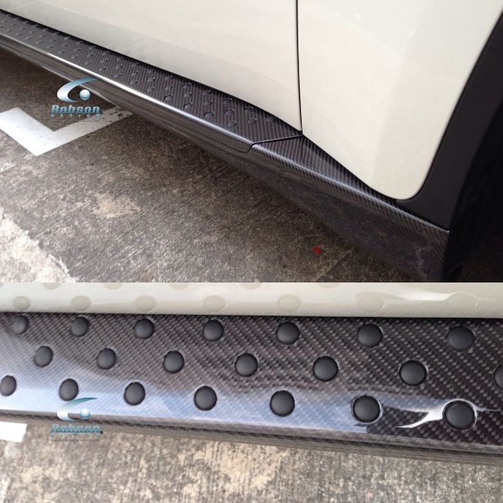 BMW E71 X6 Premium Carbon Fiber Door Step Plate 2007-2015*2pcs*(core exchange required) - Image 2