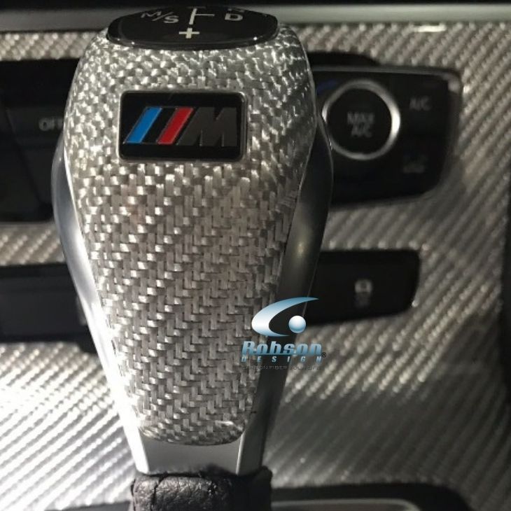 BMW 2 Series F45 X1 F48 X2 F47 Premium Silver Kevlar Gear Knob(core exchange required) - Image 2