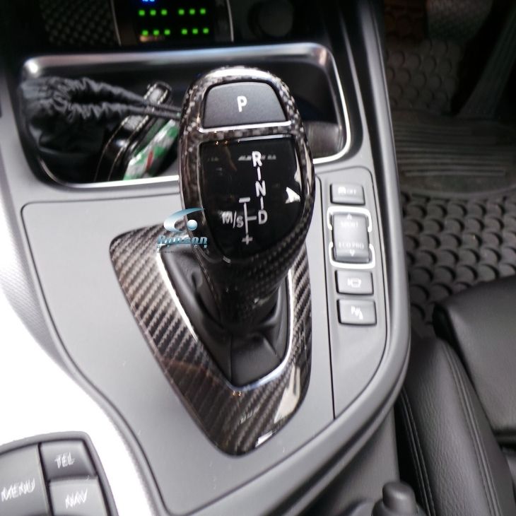 BMW 3/4 Series F30 F31 F32 F34 Premium Carbon Fiber Gear Panel(core exchange required) - Image 2