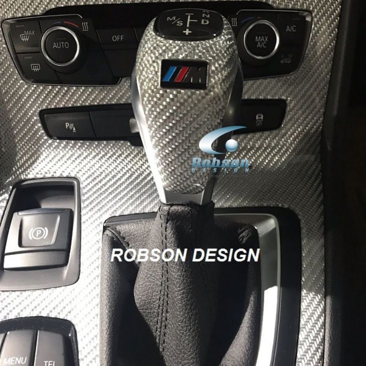 BMW 2 Series F45 X1 F48 X2 F47 Premium Silver Kevlar Gear Knob(core exchange required)