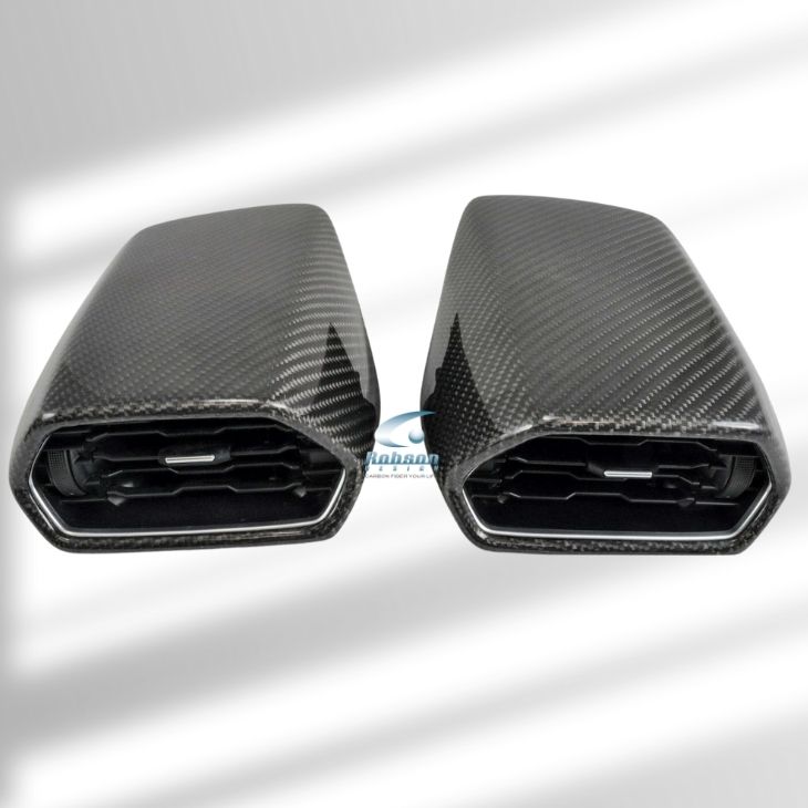Lamborghini Huracan Premium Carbon Fiber Aircon Cover *4pcs*(core exchange required) - Image 4
