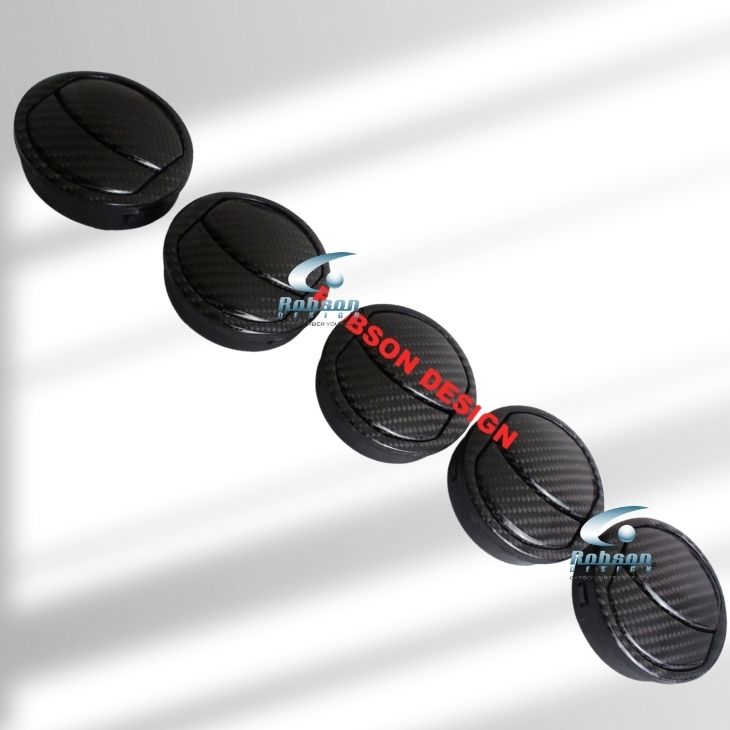 Lamborghini Gallardo/Super Leggera Premium Carbon Fiber Aircon Ring/Vents *5pcs*(core exchange required) - Image 2