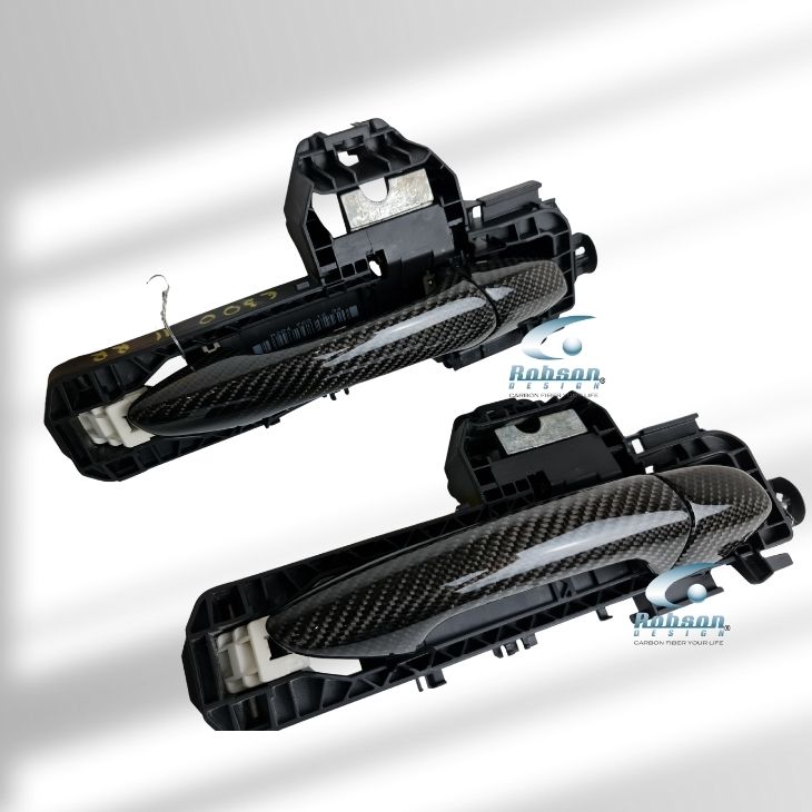 Mercedes Benz A/B/C/E Class Genuine Carbon Fiber Exterior Door Puller (core exchange required) - Image 3