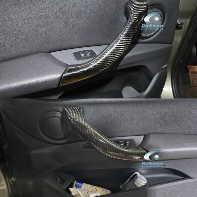 BMW X1 F48 2016-2018 X2 F47 2018-2021 Premium Carbon Fiber Internal Door Puller*4pcs*(core exchange required)
