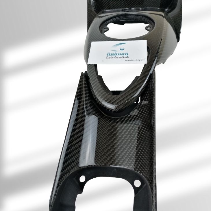 Lamborghini Gallardo/Super Leggera Premium Carbon Fiber E-Brake Surround Cover (core exchange required) - Image 2