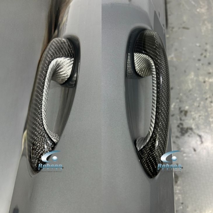BMW F40 G20 G30 1/3/5 Series Premium Carbon Fiber External Door Puller*4pcs* 2019-2024 (core exchange required) - Image 2