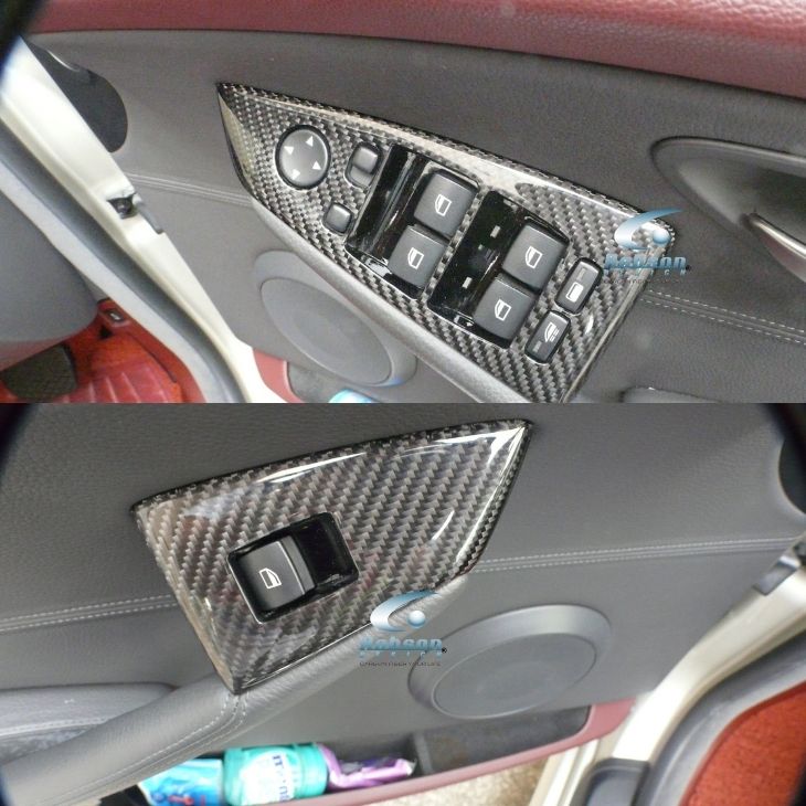 BMW 6 Series E64 2003-2010 Premium Carbon Fiber Power Window Panels *2pcs* (core exchange required) - Image 2