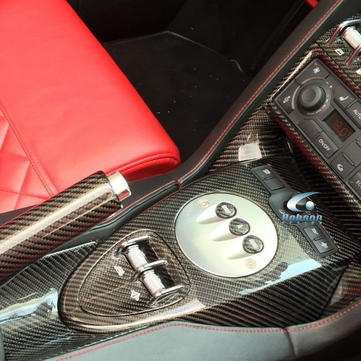Lamborghini Gallardo/Super Leggera Spyder Premium Carbon Fiber Roof Switch Panel (core exchange required) - Image 2