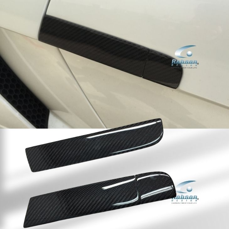 Lamborghini Gallardo/Super Leggera Spyder Premium Carbon Fiber Exterior Door Puller *2pcs*(core exchange required)
