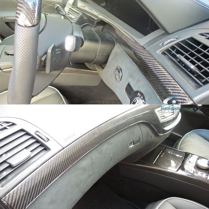Mercedes Benz S Class S63/S65 Premium Carbon Fiber Interior Panels*7pcs* (core exchange required) - Image 3