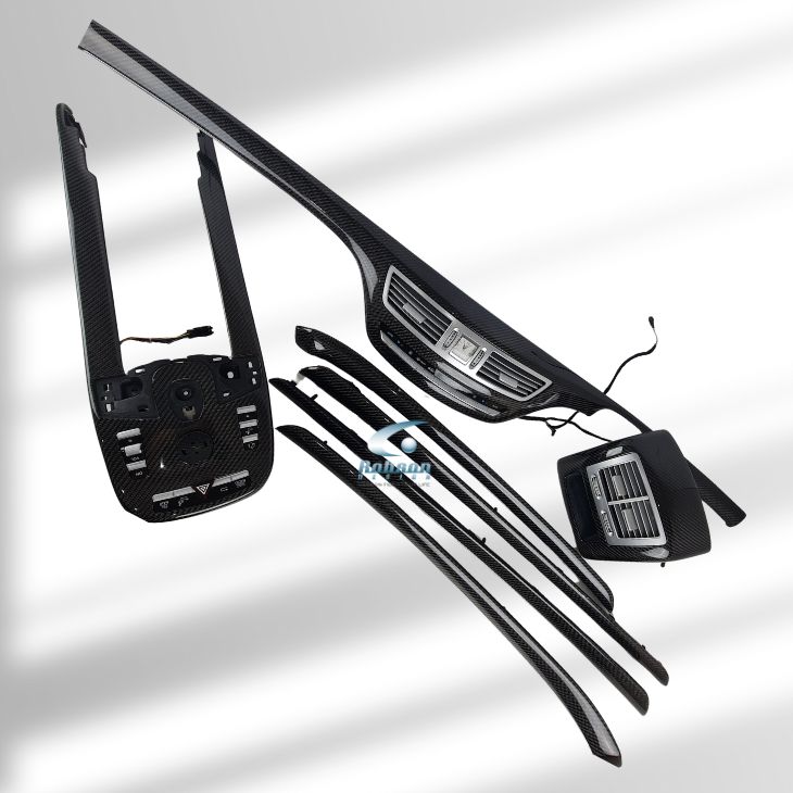 Mercedes Benz S Class S63/S65 Premium Carbon Fiber Interior Panels*7pcs* (core exchange required)