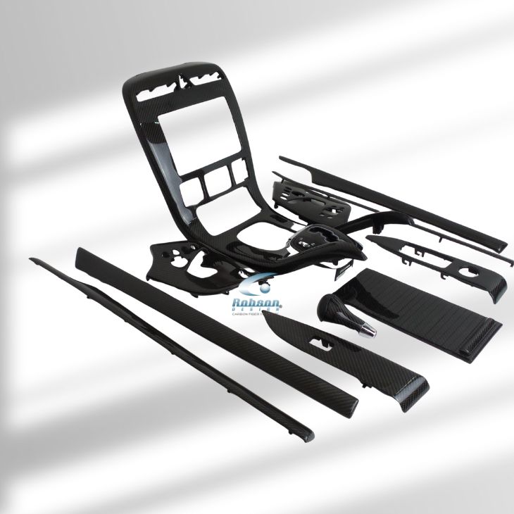 Mercedes Benz W215 CL55 CL500 Premium Carbon Fiber Interior Panels*12pcs* (core exchange required) - Image 3