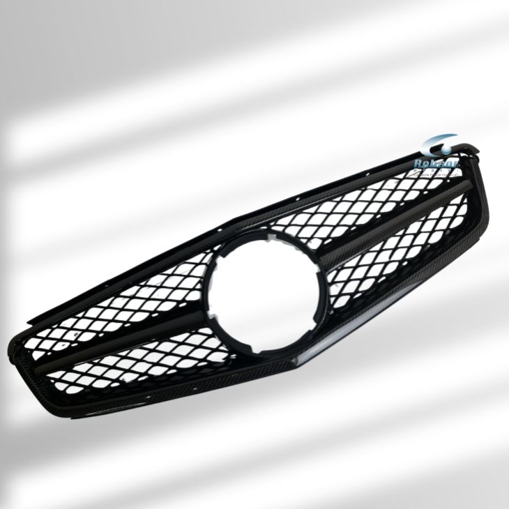 Mercedes Benz W204 C63 Sedan 4DR 2008-2011 Premium Carbon Fiber Front Grill(core exchange required)