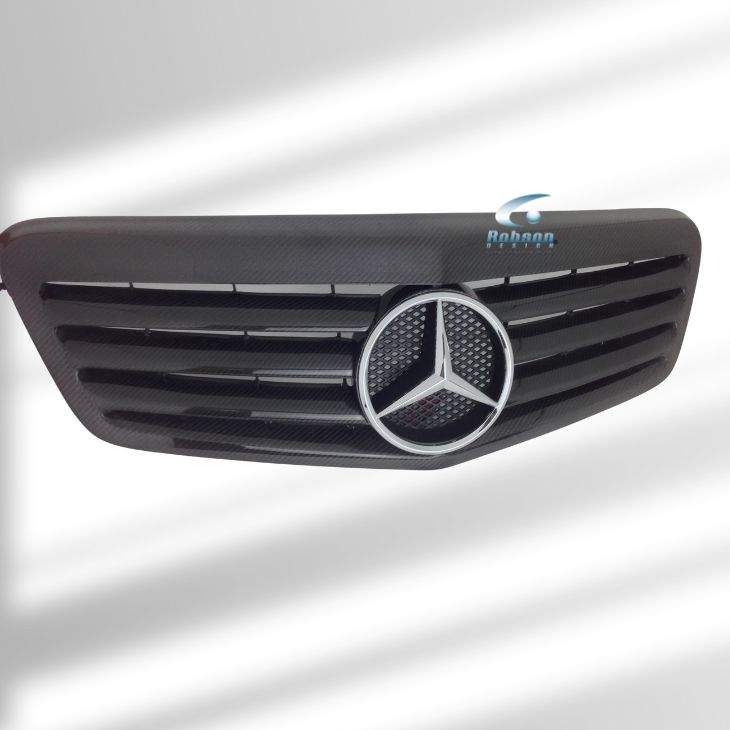 Mercedes Benz S-Class W222 S65 Premium Carbon Fiber Front Grill 2014-2020(core exchange required)