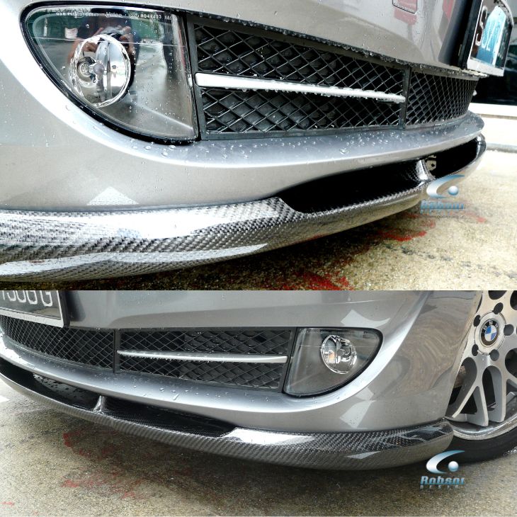 BMW 5 Series F10 Premium Carbon Fiber Front Lip - Image 2
