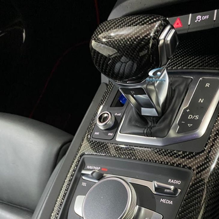 Audi R8 V10 Premium Carbon Fiber Gear Knob 2020-2024(core exchange required) - Image 2