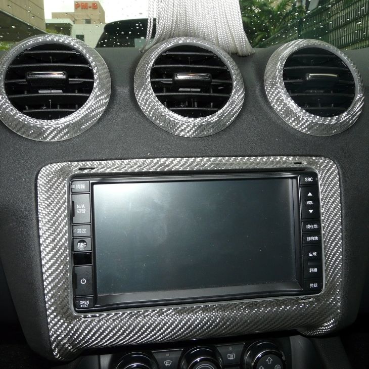 Audi tt Premium Carbon Fiber Navigation Trim (core exchange required) - Image 3
