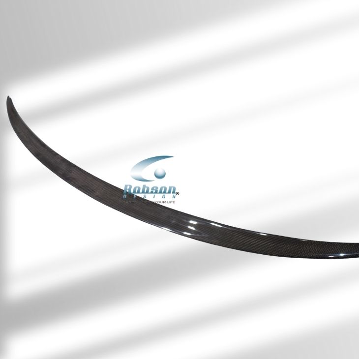 Audi A5 B9 2017+ Premium Carbon Fiber Rear Boot Spoiler - Image 3