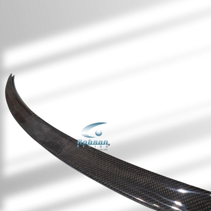 Audi A5 B9 2017+ Premium Carbon Fiber Rear Boot Spoiler - Image 2