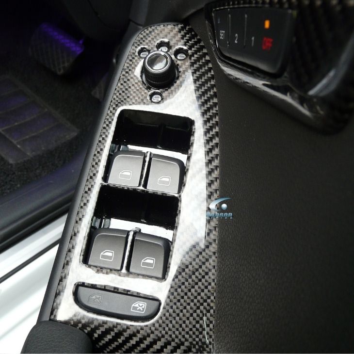 Audi A4 2009-2016 Premium Carbon Power Window Panels *4pcs*(core exchange required) - Image 4