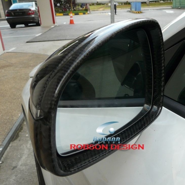 Audi tt Premium Carbon Fiber Side Mirror Cover *2pcs*(core exchange required) - Image 2