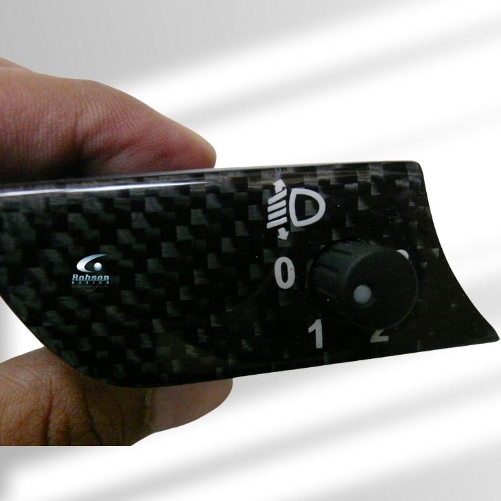 Audi A4 B6 2002-2016 Premium Carbon fiber Head Light Control Panel(core exchange required)