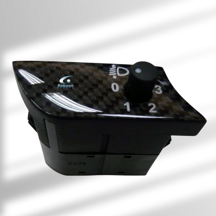 Audi A4 B6 2002-2016 Premium Carbon fiber Head Light Control Panel(core exchange required) - Image 2