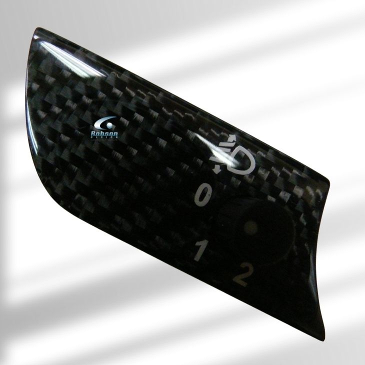Audi A4 B6 2002-2016 Premium Carbon fiber Head Light Control Panel(core exchange required) - Image 3