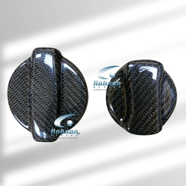 Audi tt Premium Carbon Fiber Fuel Cap*2pcs*(core exchange required) - Image 2