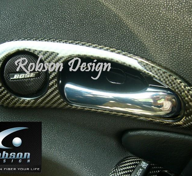 Alfa Romeo 156 Premium Carbon Fiber Door Puller Cover*4pcs* (core exchange required)