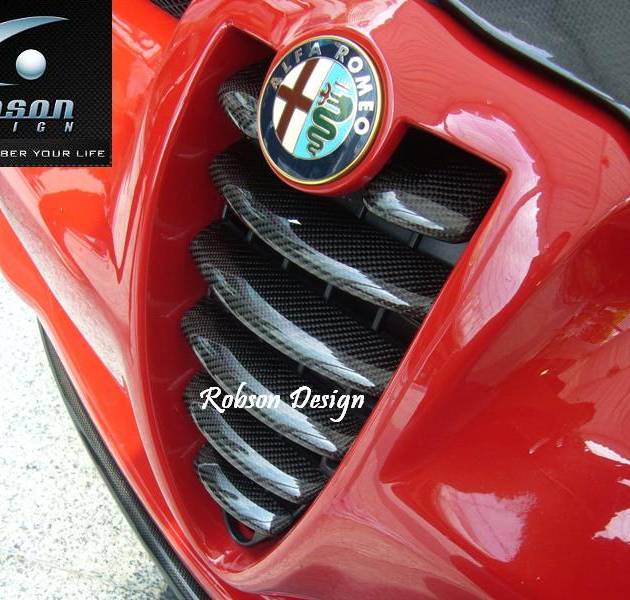 Alfa Romeo 156 Premium Carbon Fiber Front Grill(core exchange required)