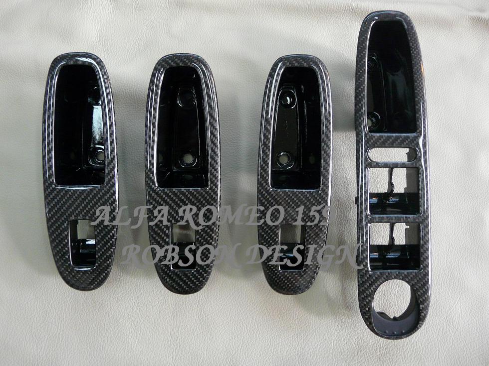 Alfa Romeo 159 Premium Carbon Fiber Power Window Panel*4pcs*(core exchange required)